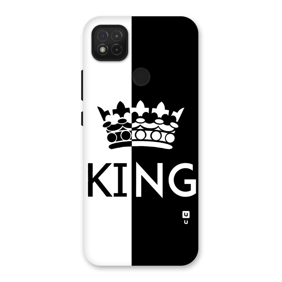 Aesthetic Crown King Back Case for Redmi 9 Activ