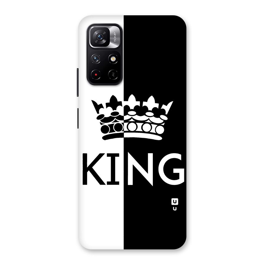 Aesthetic Crown King Back Case for Redmi Note 11T 5G