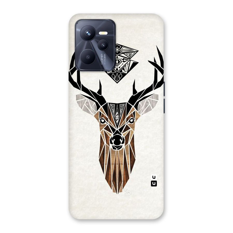 Aesthetic Deer Design Back Case for Realme C35