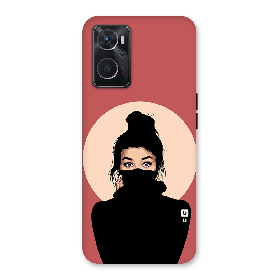 Aesthetic Digital Art Girl Back Case for Oppo K10 4G