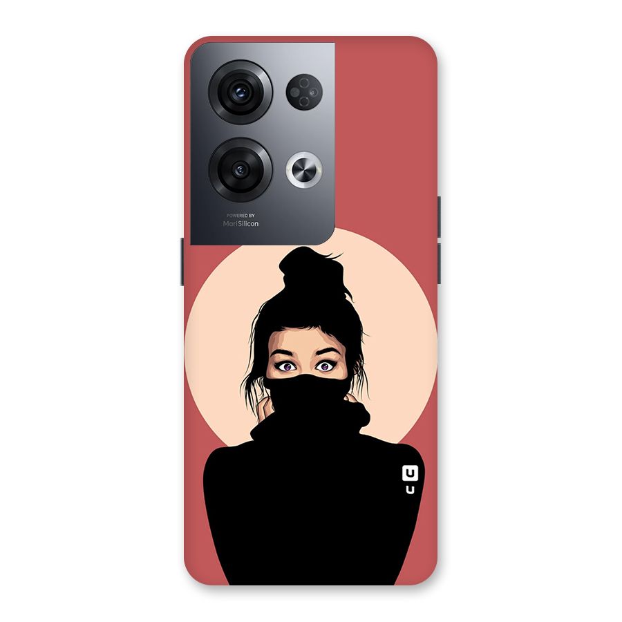 Aesthetic Digital Art Girl Back Case for Oppo Reno8 Pro 5G