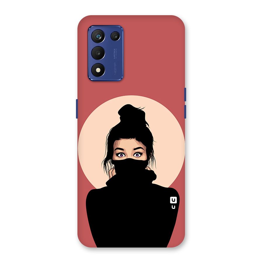 Aesthetic Digital Art Girl Back Case for Realme 9 5G Speed