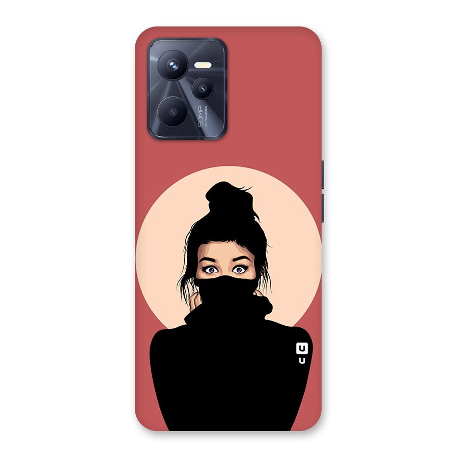 Aesthetic Digital Art Girl Back Case for Realme C35