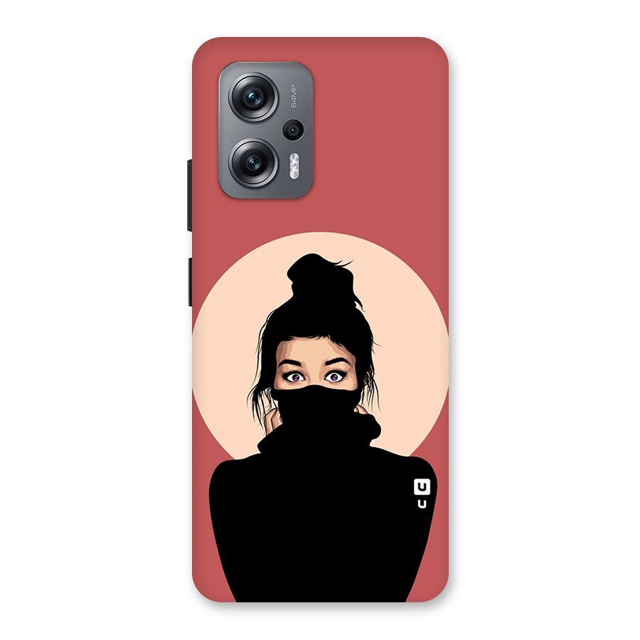 Aesthetic Digital Art Girl Back Case for Redmi K50i