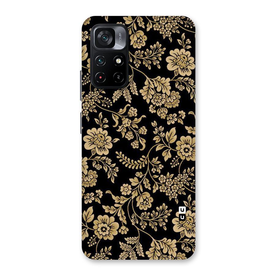 Aesthetic Golden Design Back Case for Poco M4 Pro 5G