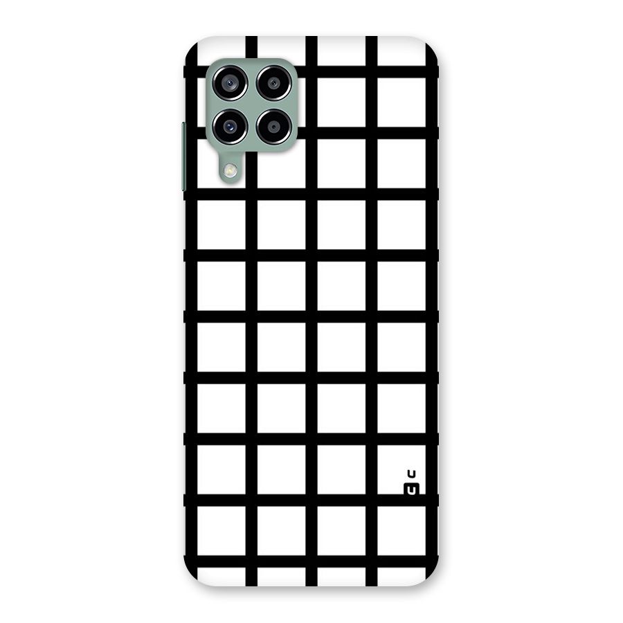 Aesthetic Grid Lines Back Case for Galaxy M33