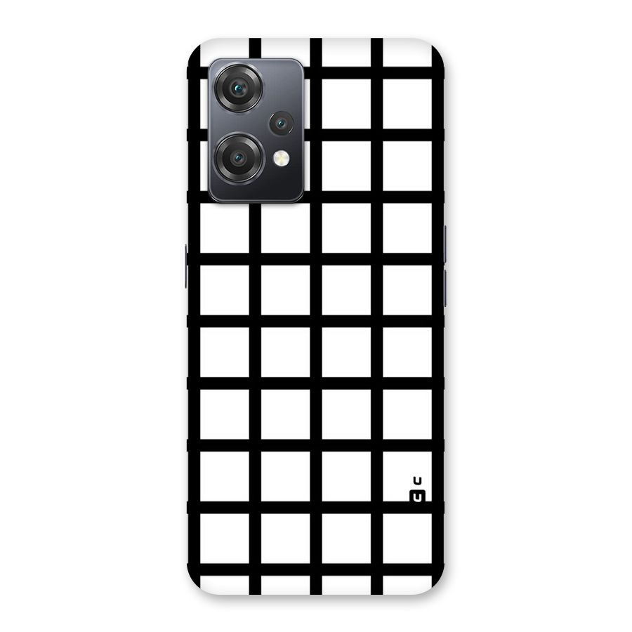 Aesthetic Grid Lines Back Case for OnePlus Nord CE 2 Lite 5G