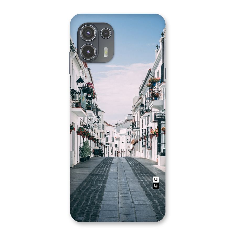 Aesthetic Street Back Case for Motorola Edge 20 Fusion