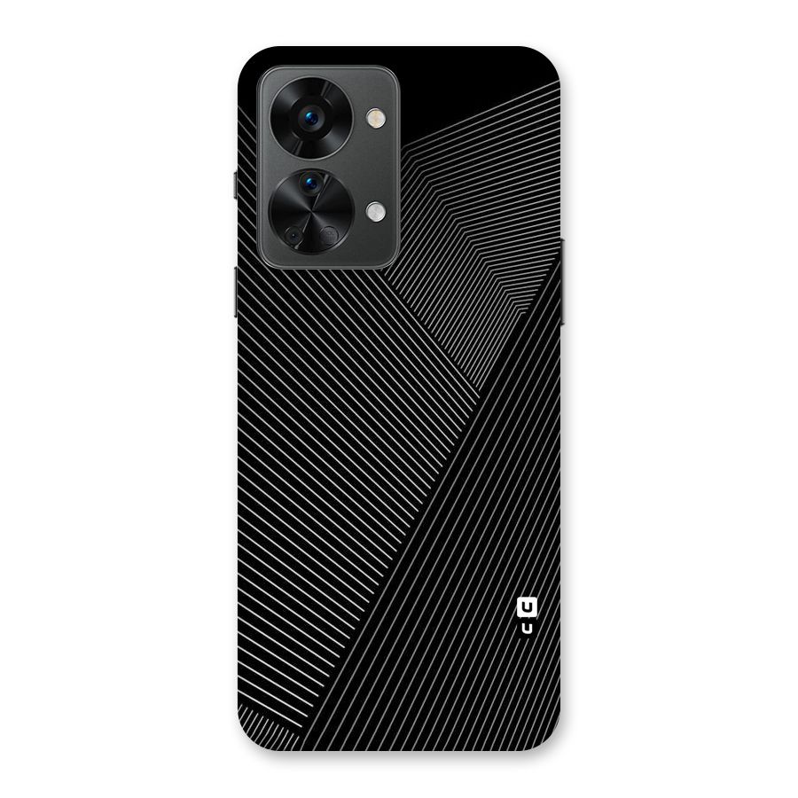 Aesthetic White Stripes Back Case for OnePlus Nord 2T