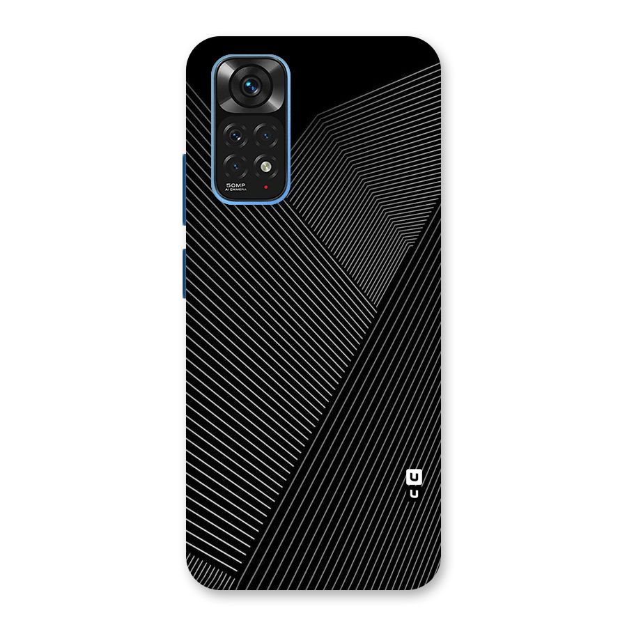 Aesthetic White Stripes Back Case for Redmi Note 11S