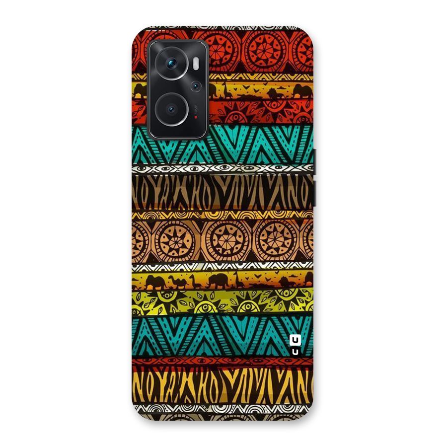 African Design Pattern Back Case for Oppo K10 4G