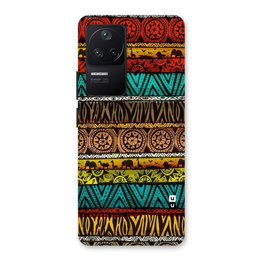 African Design Pattern Back Case for Poco F4 5G