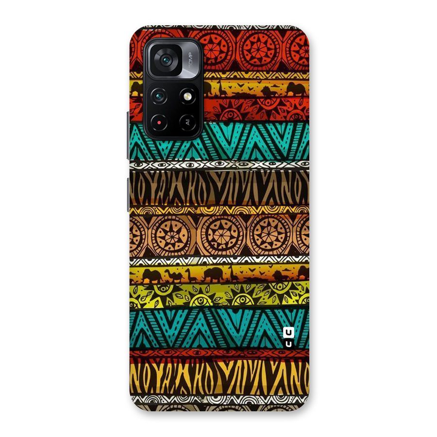African Design Pattern Back Case for Poco M4 Pro 5G