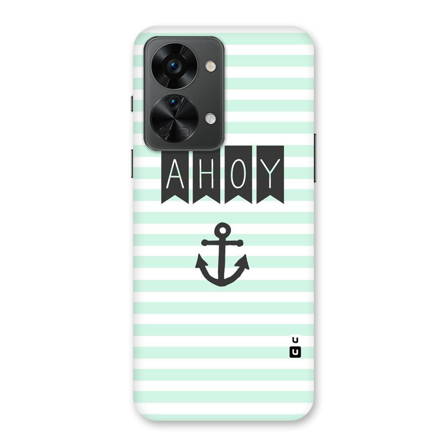 Ahoy Sailor Back Case for OnePlus Nord 2T