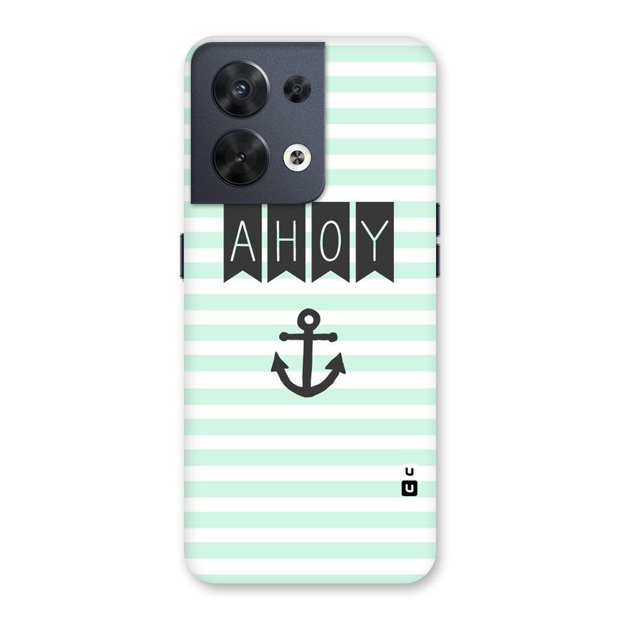 Ahoy Sailor Back Case for Oppo Reno8 5G