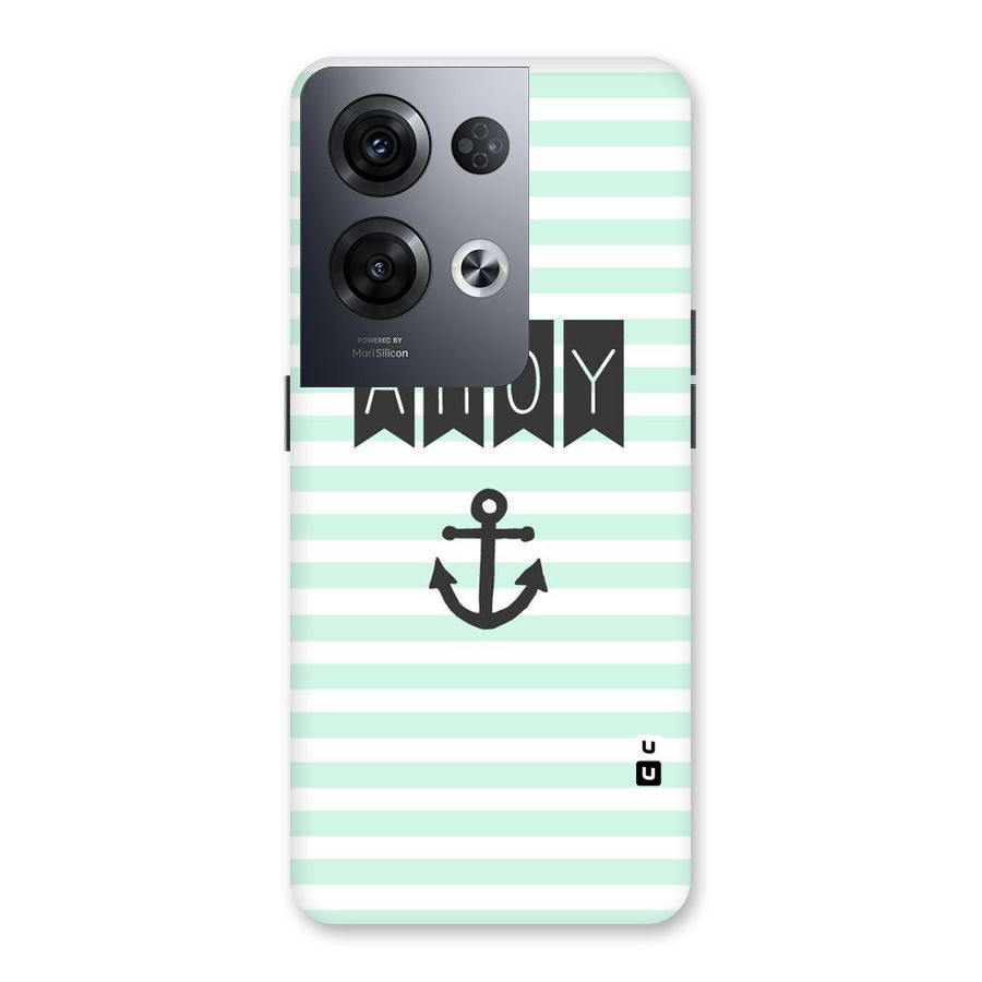 Ahoy Sailor Back Case for Oppo Reno8 Pro 5G