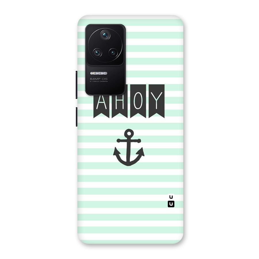 Ahoy Sailor Back Case for Poco F4 5G