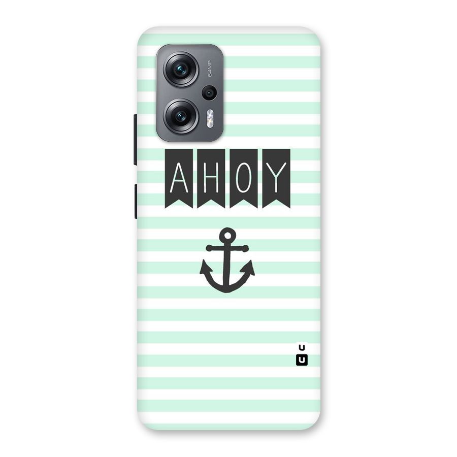 Ahoy Sailor Back Case for Redmi K50i