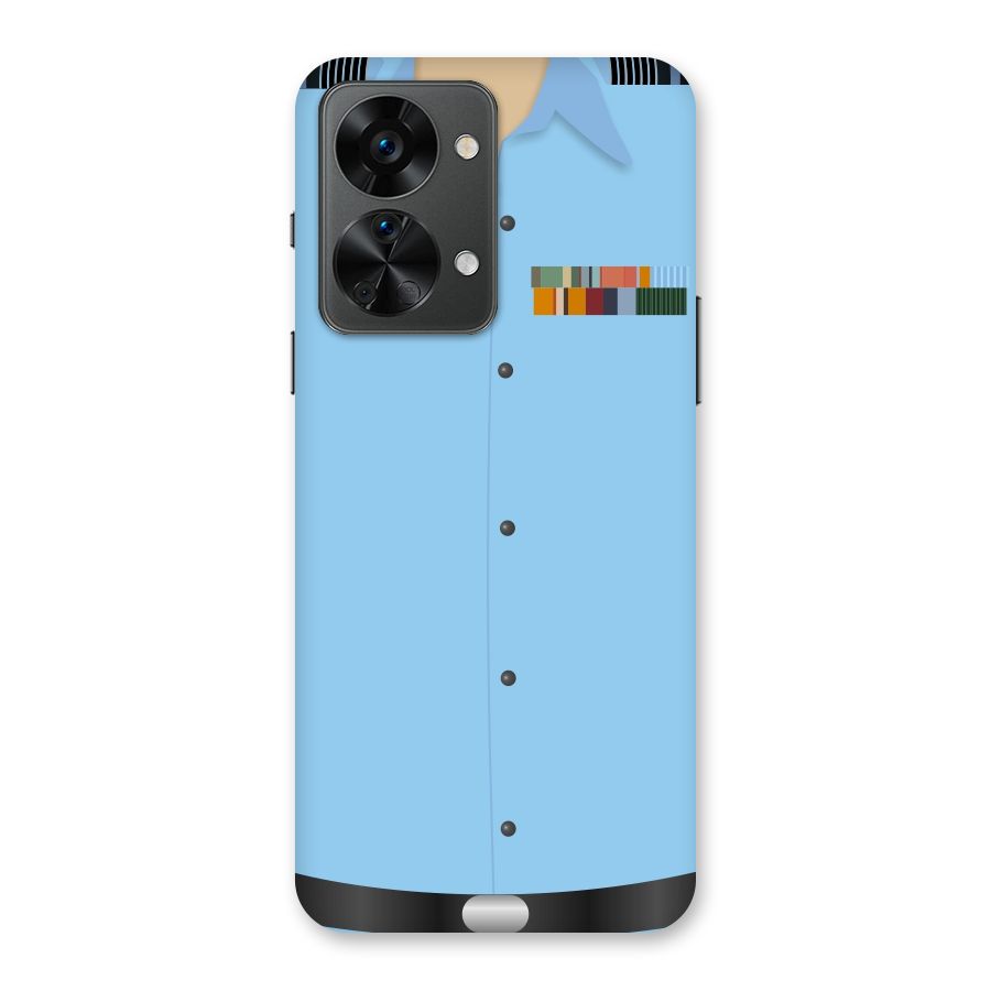 Air Force Uniform Back Case for OnePlus Nord 2T
