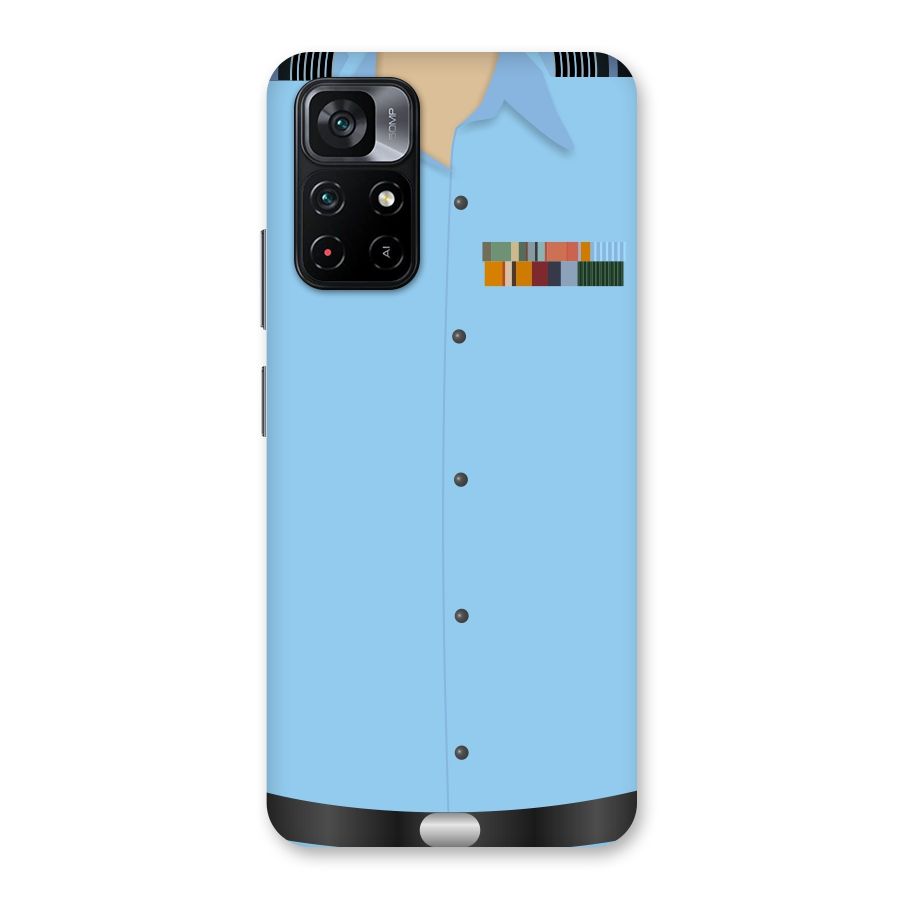 Air Force Uniform Back Case for Poco M4 Pro 5G