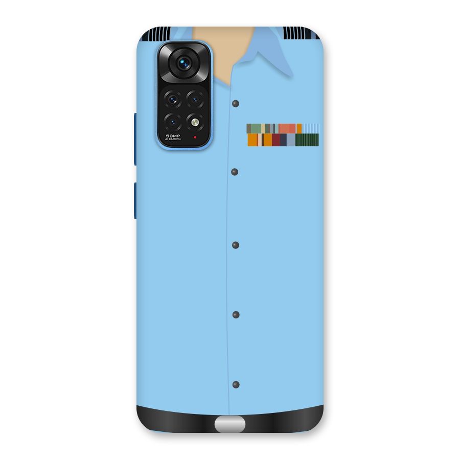 Air Force Uniform Back Case for Redmi Note 11S