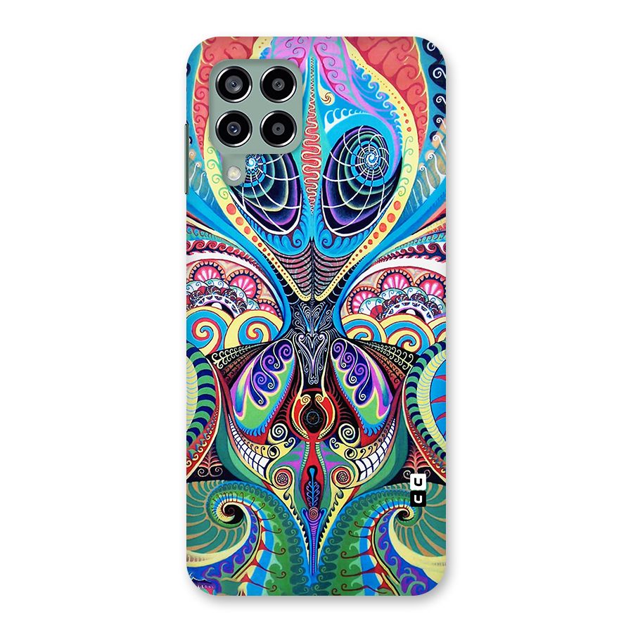 Alien Psychedelic Art Back Case for Galaxy M33