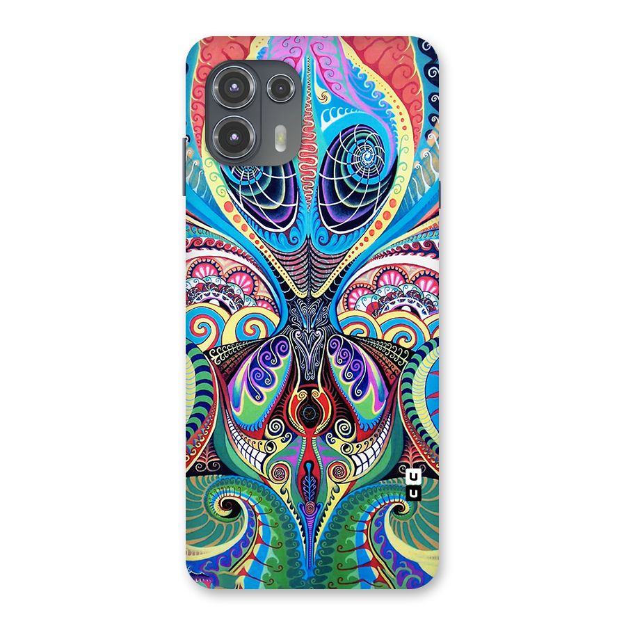 Alien Psychedelic Art Back Case for Motorola Edge 20 Fusion