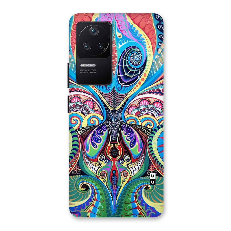 Alien Psychedelic Art Back Case for Poco F4 5G