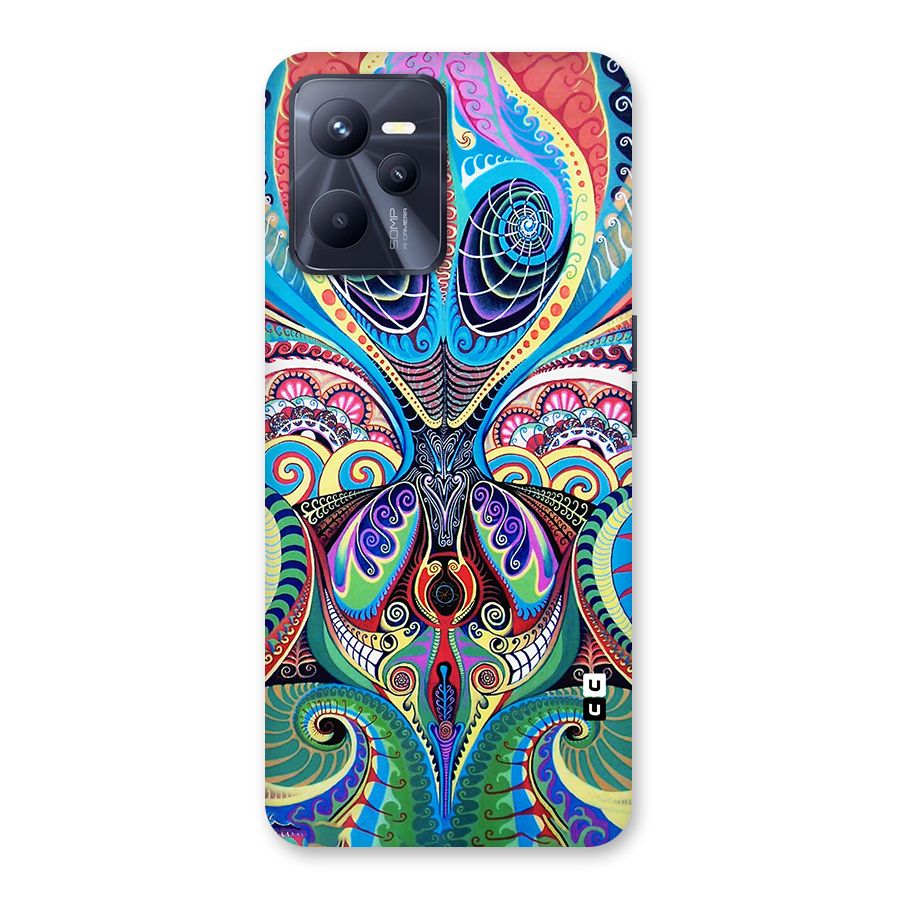 Alien Psychedelic Art Back Case for Realme C35
