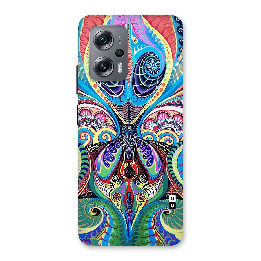 Alien Psychedelic Art Back Case for Redmi K50i