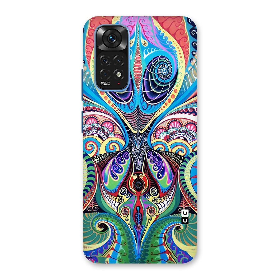Alien Psychedelic Art Back Case for Redmi Note 11S