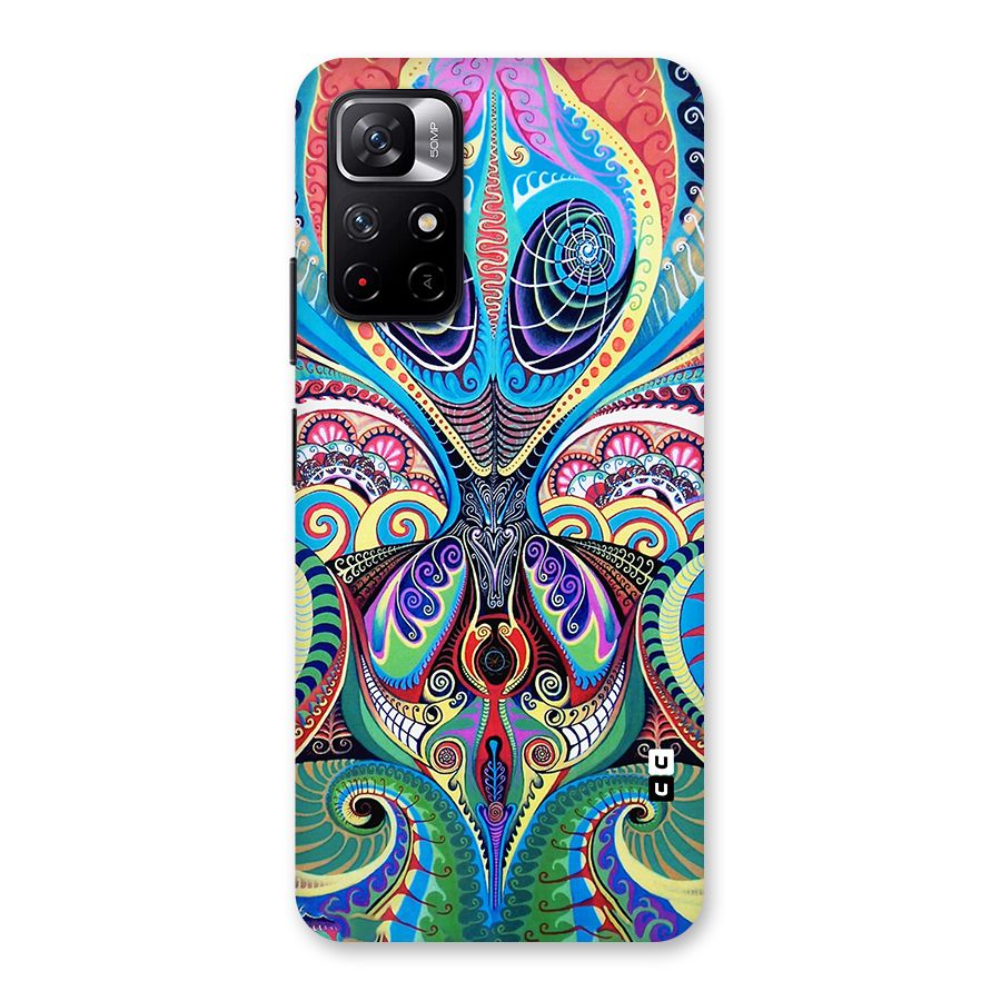 Alien Psychedelic Art Back Case for Redmi Note 11T 5G
