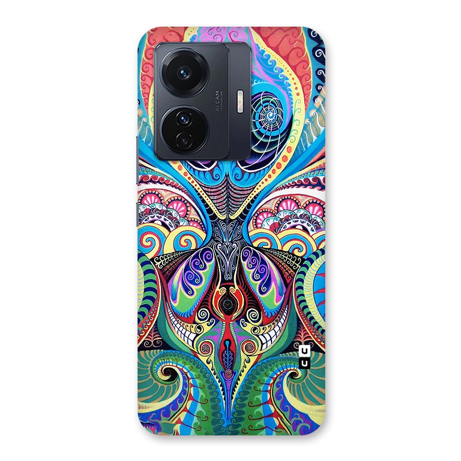 Alien Psychedelic Art Back Case for Vivo T1 Pro
