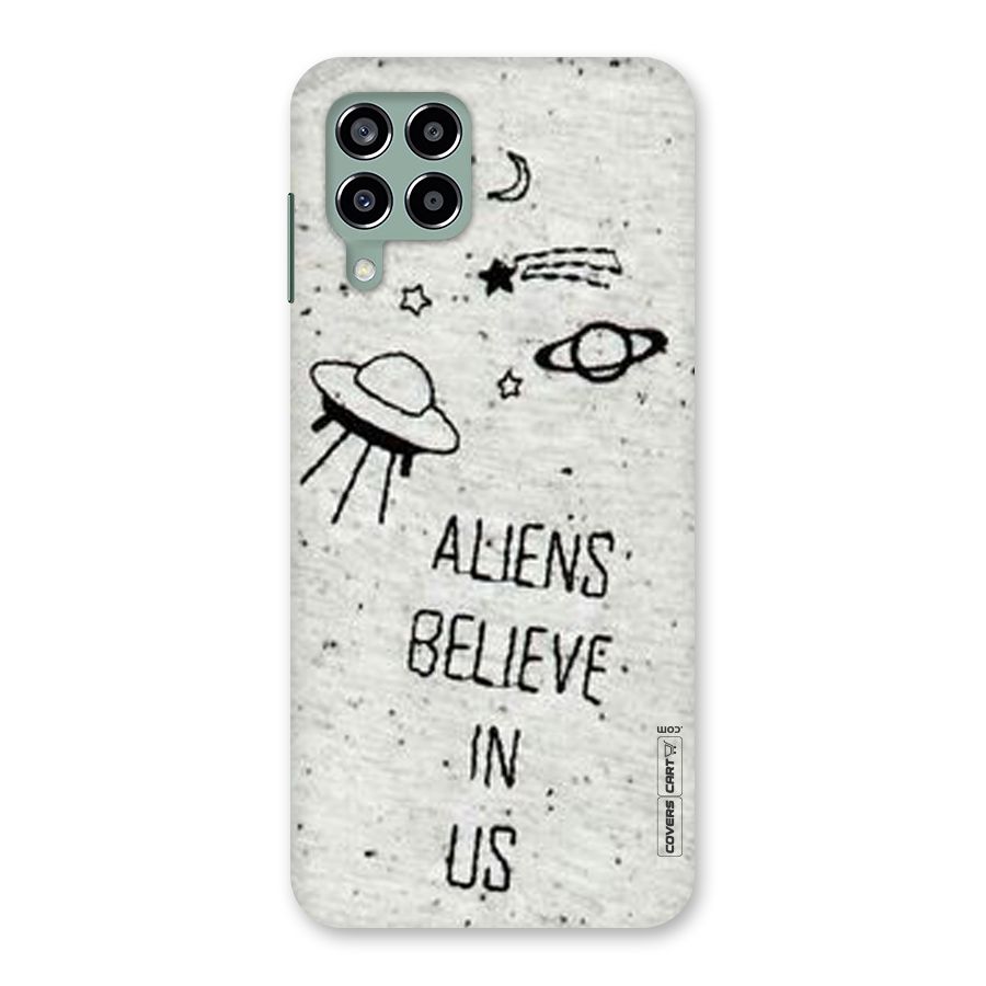 Aliens Believe In Us Back Case for Galaxy M33