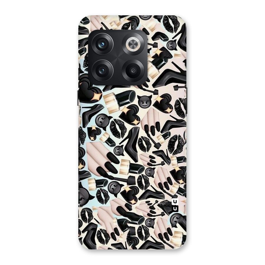All Black Love Back Case for OnePlus 10T