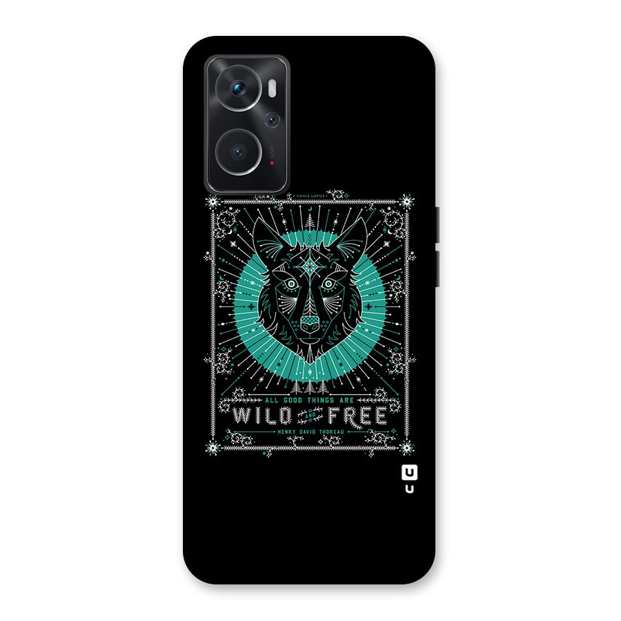 All Good Things Wild and Free Back Case for Oppo K10 4G