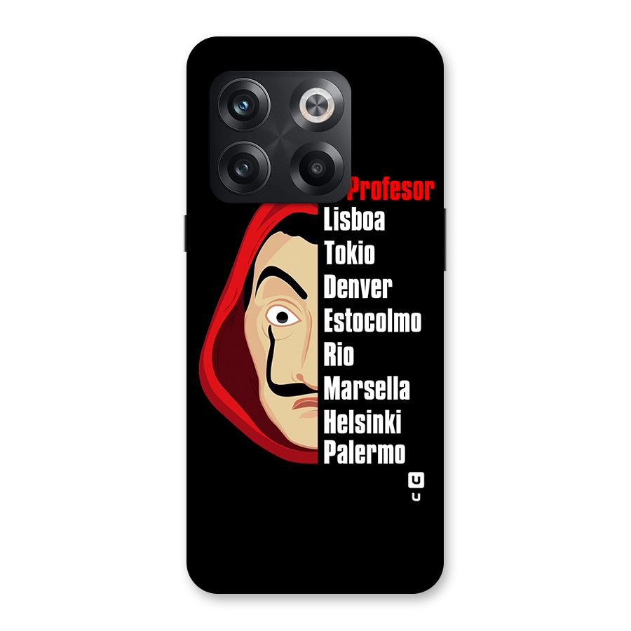 All Members Money Heist Back Case for OnePlus 10T
