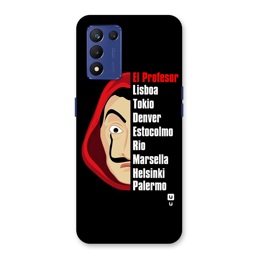 All Members Money Heist Back Case for Realme 9 5G Speed