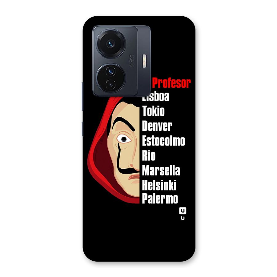All Members Money Heist Back Case for Vivo T1 Pro