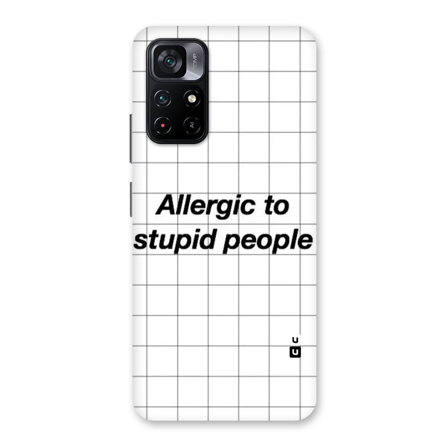 Allergic Back Case for Poco M4 Pro 5G