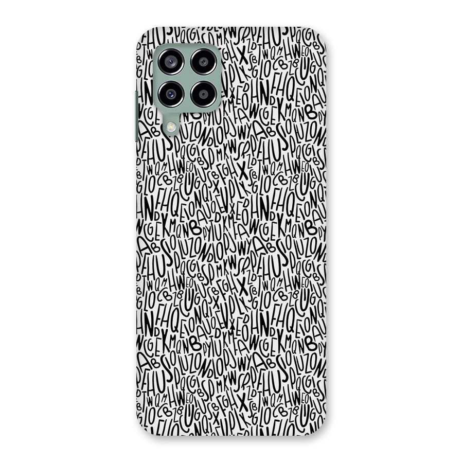 Alphabet Seamless Abstract Back Case for Galaxy M33