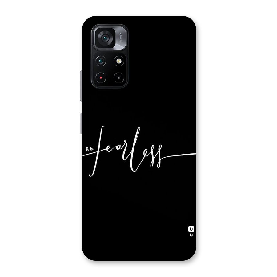 Always Be Fearless Back Case for Poco M4 Pro 5G