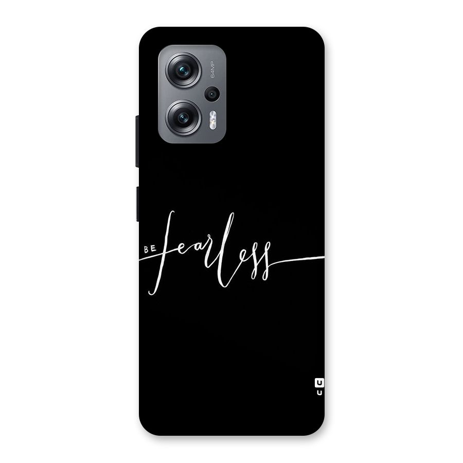 Always Be Fearless Back Case for Redmi K50i