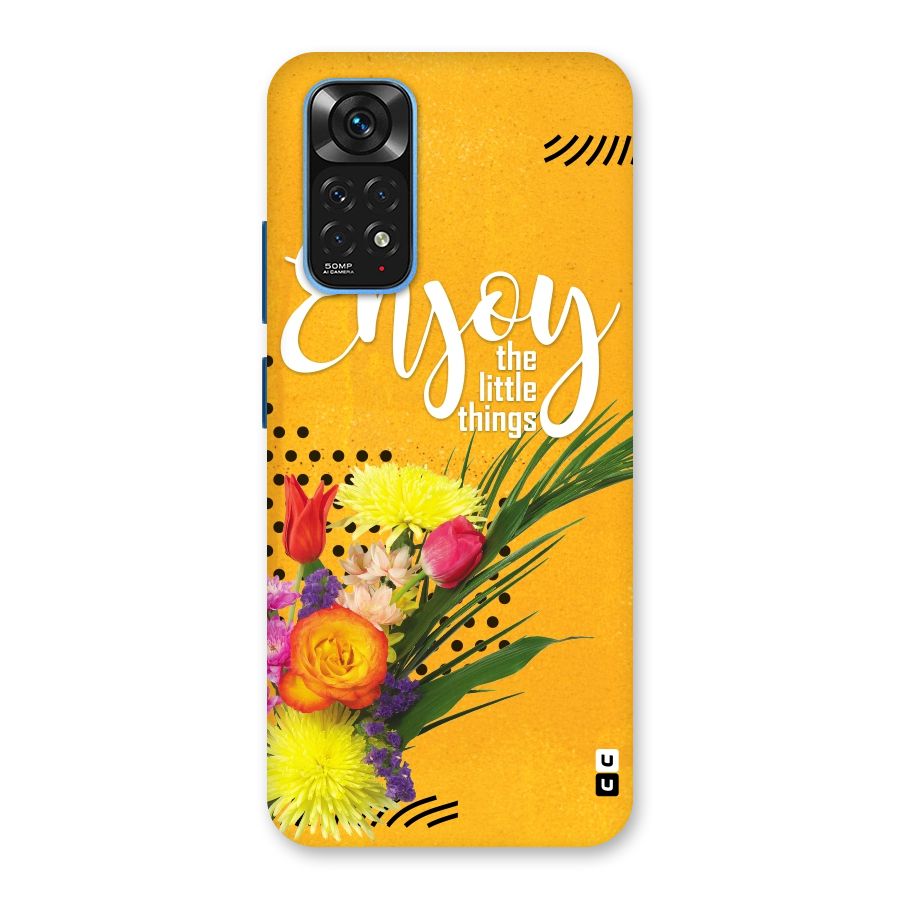 Always Enjoy Little Things Back Case for Redmi Note 11S