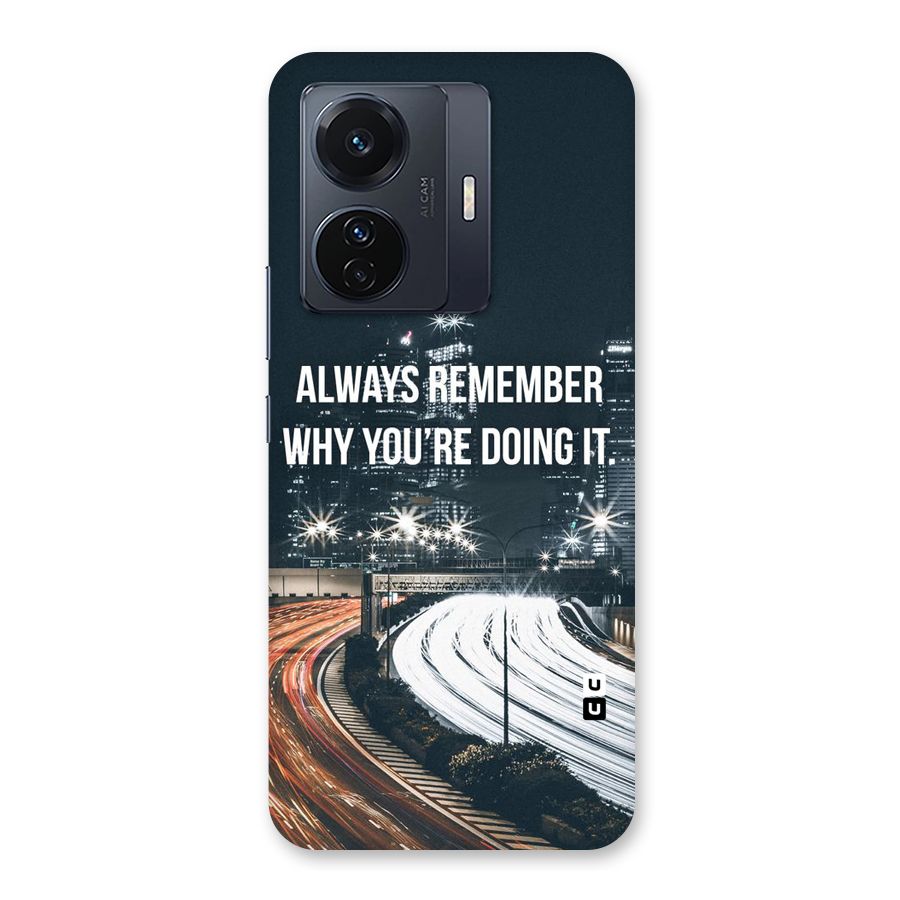 Always Remember Back Case for Vivo T1 Pro