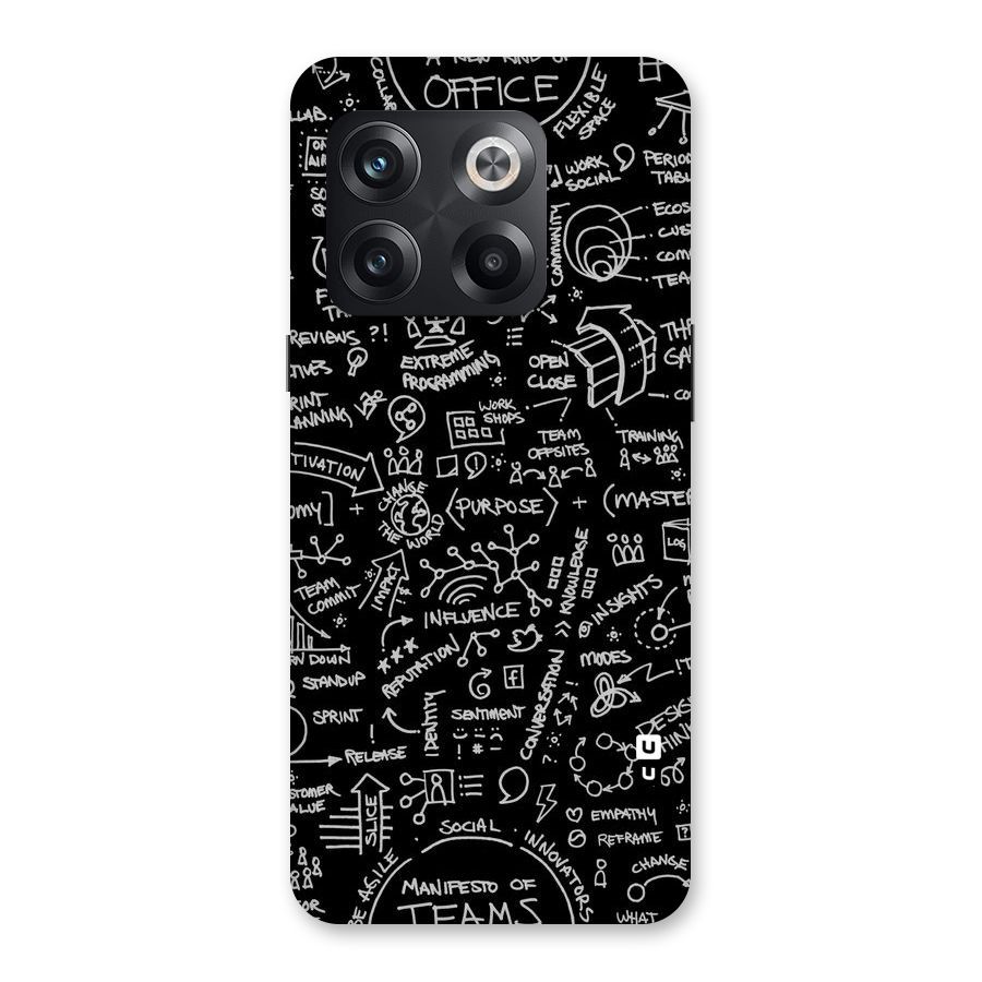 Anatomy Pattern Back Case for OnePlus 10T