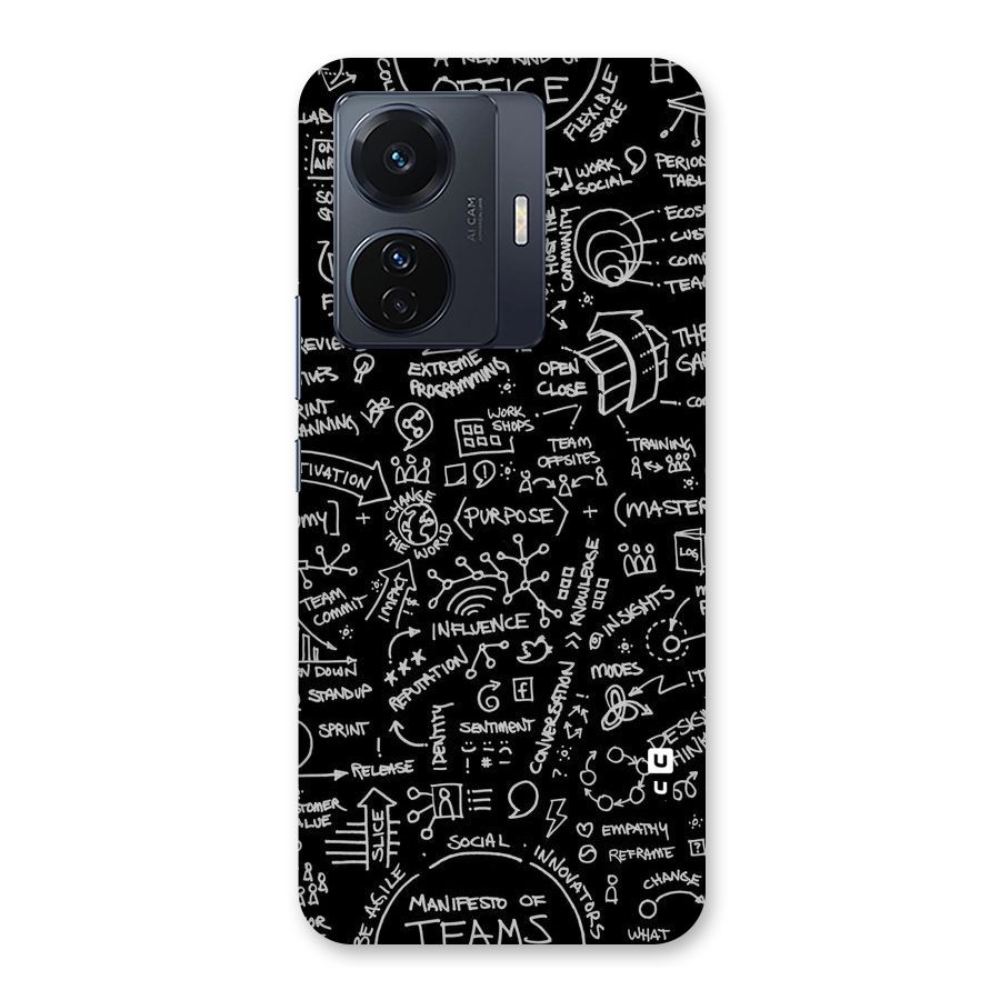 Anatomy Pattern Back Case for Vivo T1 Pro