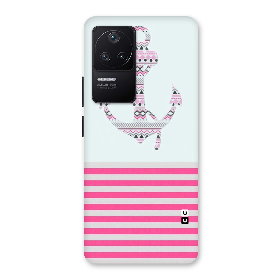 Anchor Design Stripes Back Case for Poco F4 5G
