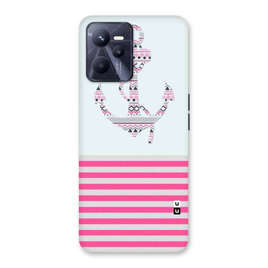 Anchor Design Stripes Back Case for Realme C35
