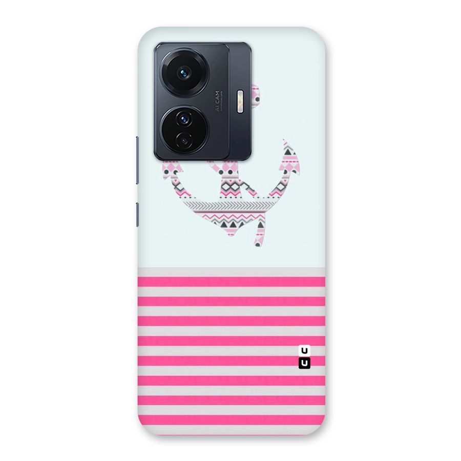Anchor Design Stripes Back Case for Vivo T1 Pro